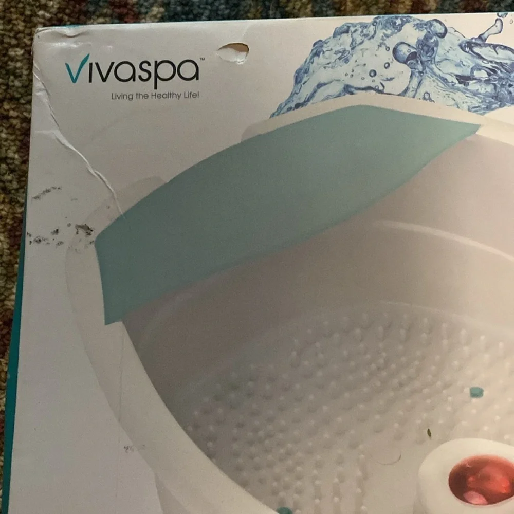 Water Massage Foot Spa Household Health Care Relax VivaSpa Foot Relief